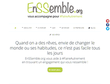 Tablet Screenshot of enssemble.org